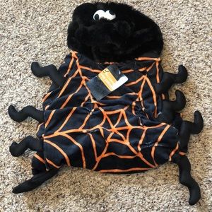 NWT Spider Halloween Costume for Pet